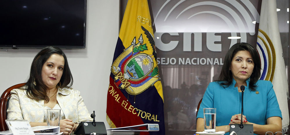 Nueva presidenta del CNE, Nubia Villacís, estará a cargo de consulta popular dispuesta por Moreno