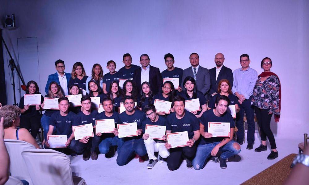 Academia de actuación Ecuavisa-LEXA gradúa su primera promoción