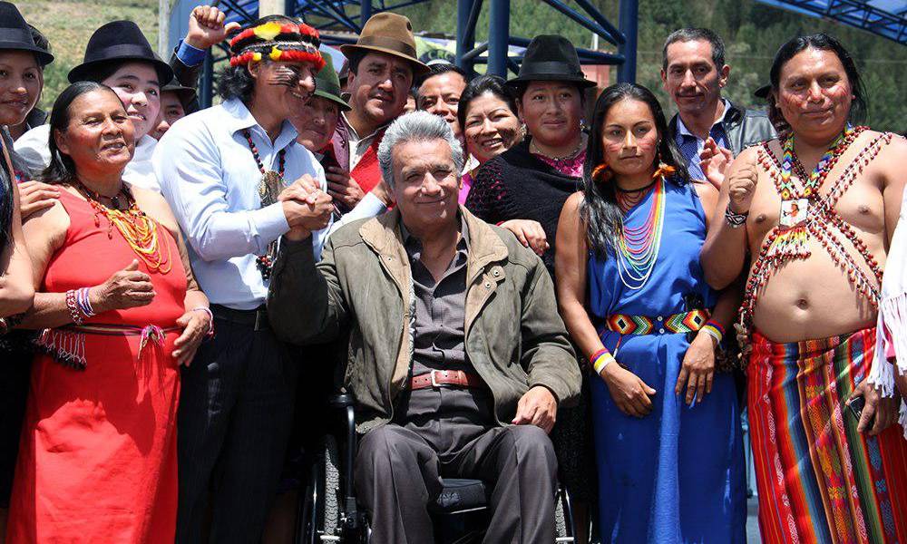 Lenín Moreno participa en Diálogo con Nacionalidades Indígenas en Cotopaxi