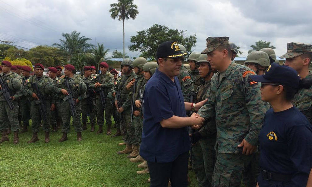 Ministro de Defensa buscará con Colombia definir acciones contra el crimen organizado