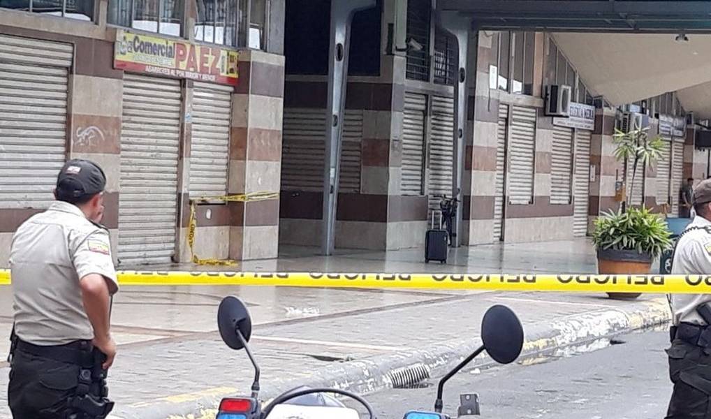 GIR descartó amenaza de bomba en terminal de Portoviejo