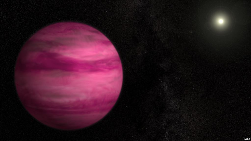 Descubren planeta rosado, un nuevo y lejano vecino del espacio