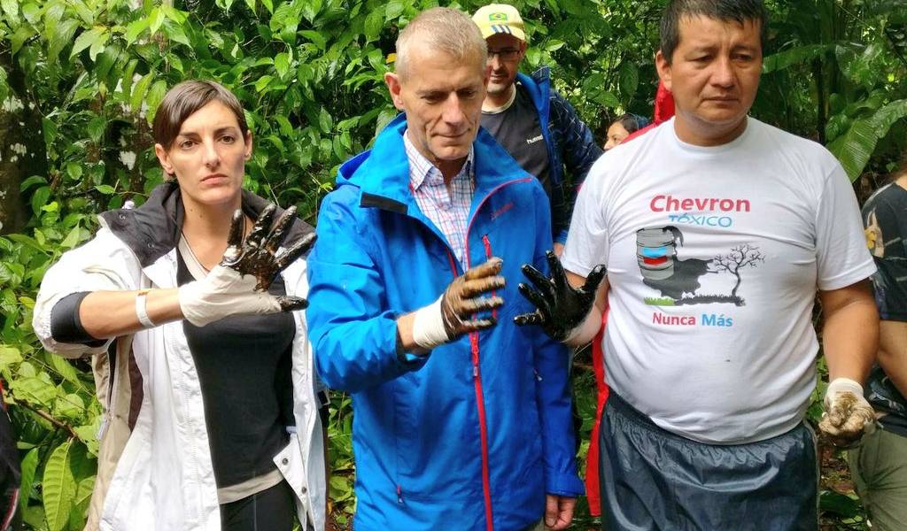 Parlamentarios europeos visitaron zonas afectadas por derrame de Chevron