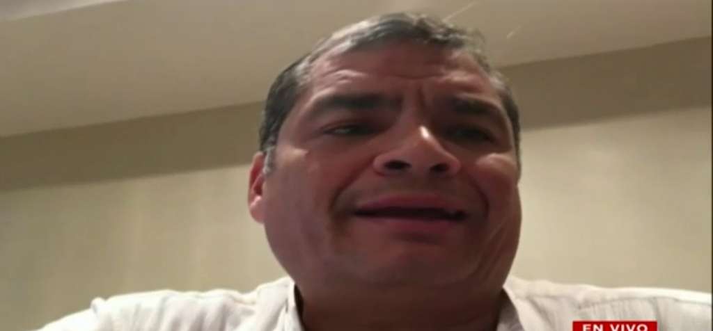 Rafael Correa: “Es claro que vienen detrás de mi”