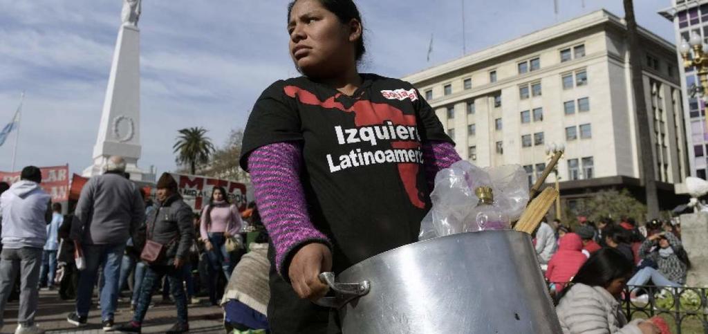 Ollas populares para denunciar &quot;hambre y pobreza&quot; en Argentina