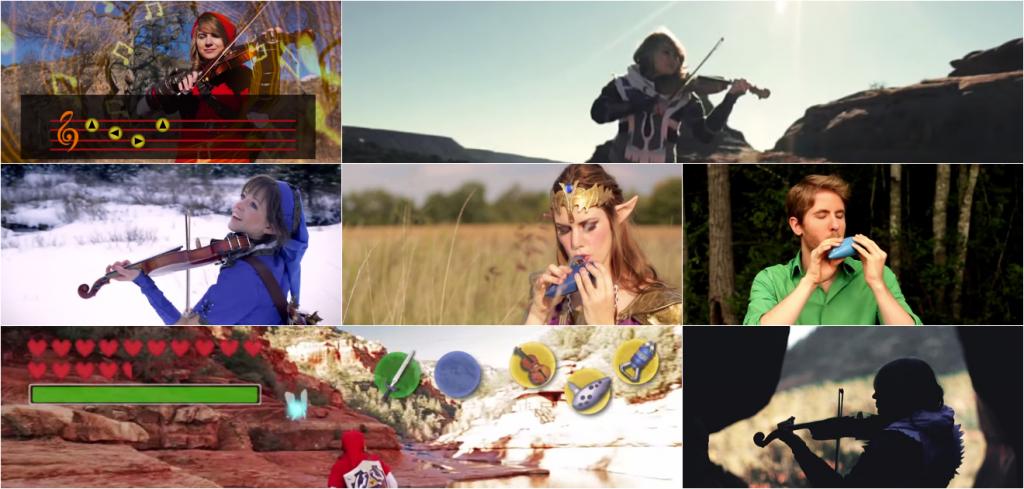 Seis videos de Youtube inspirados en las canciones de The Legend of Zelda