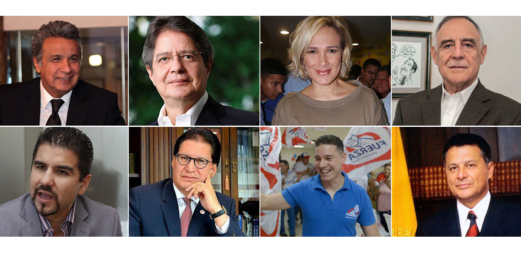 8 candidatos presidenciales se inscribieron para elecciones de 2017