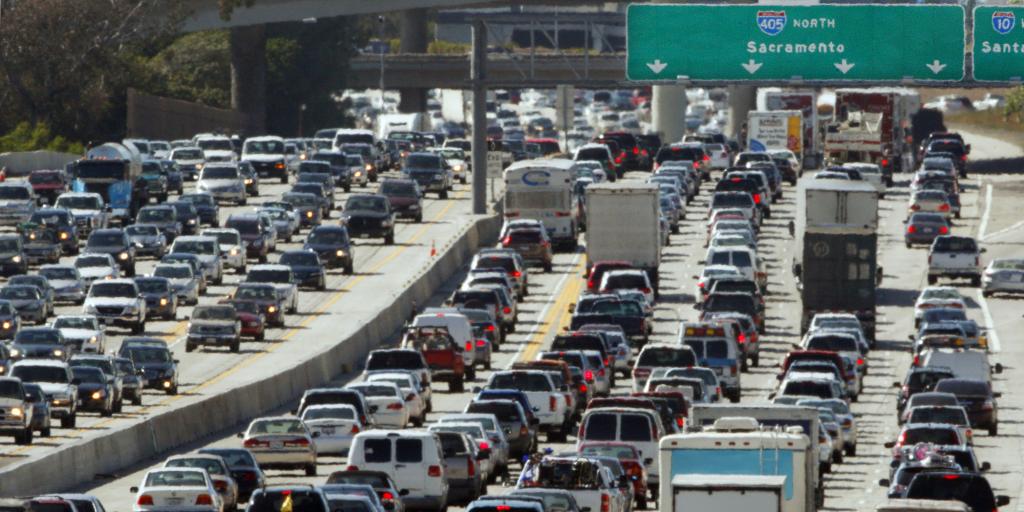 Los Ángeles es la ciudad con peor tráfico de EE.UU.