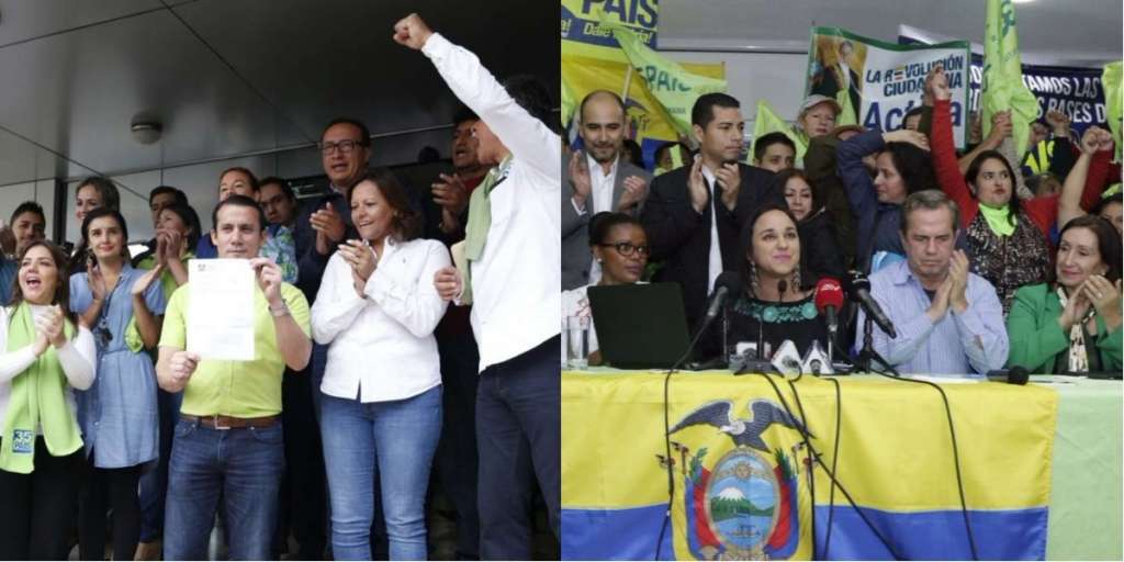 Ruptura frontal de Moreno y Correa en año de gobierno