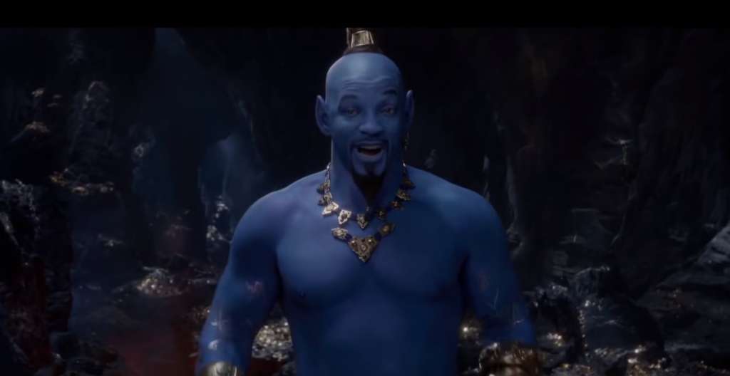 Primeras imágenes de Will Smith como el genio de Aladdin