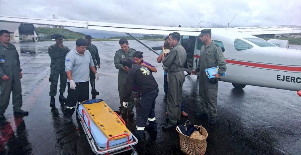 Siete heridos deja un accidente de avioneta en la provincia de Pastaza