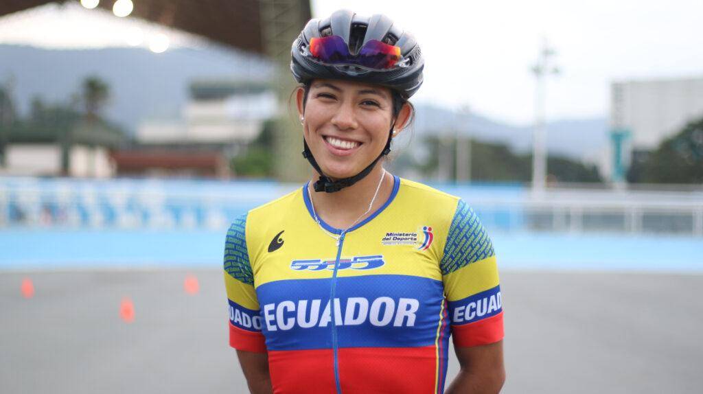 La patinadora María Loreto Arias consigue la primera medalla de Ecuador en los Juegos Suramericanos