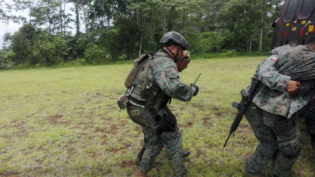 3 militares mueren por detonación en Mataje, Esmeraldas
