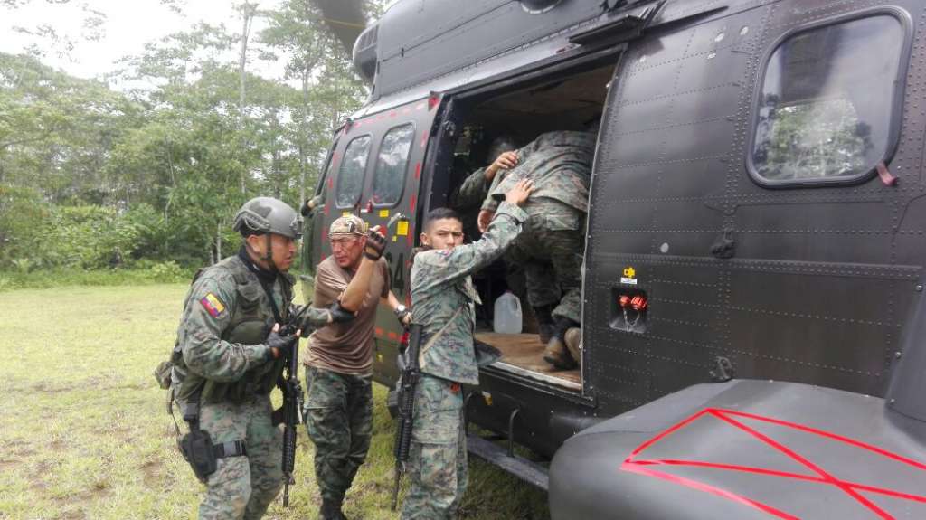 3 militares mueren por detonación en Mataje, Esmeraldas