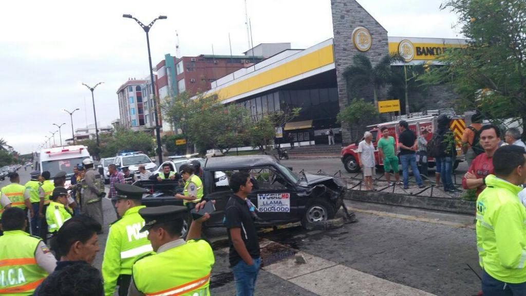 Accidente de tránsito deja un muerto en ciudadela La Alborada en Guayaquil