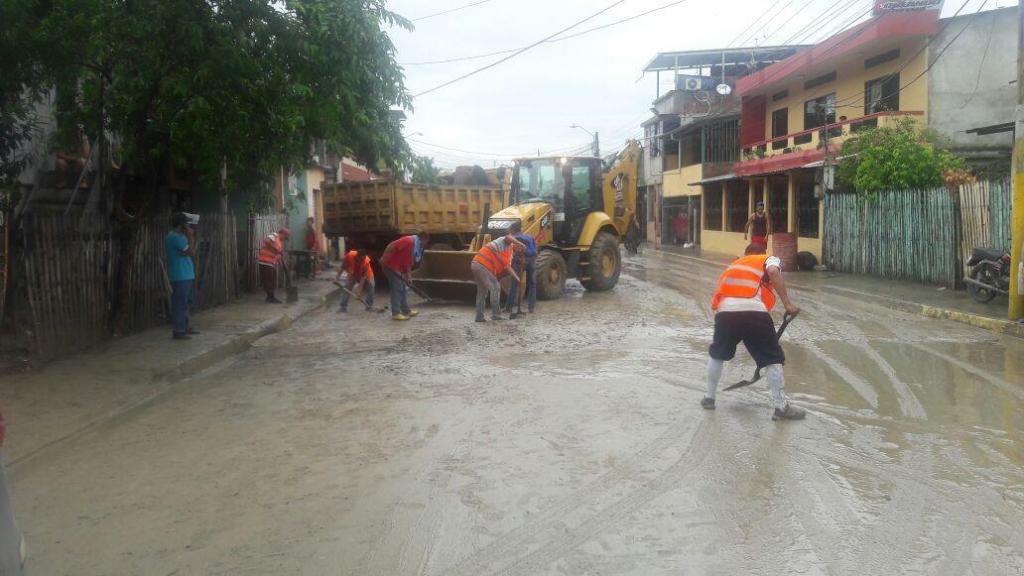Varias casas afectadas tras fuertes lluvias en la provincia de Manabí