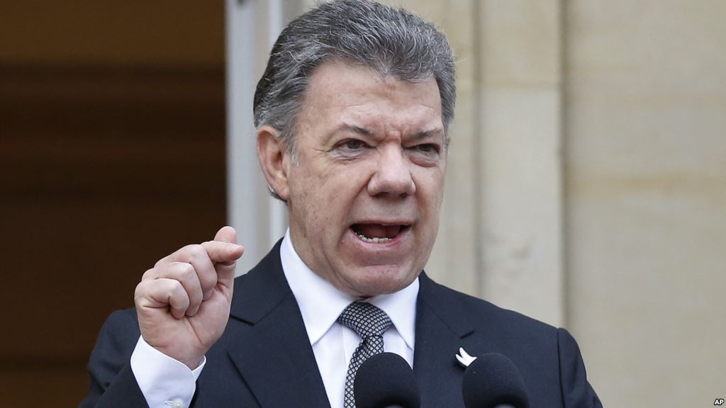 Santos a las FARC: &quot;Se agotó el tiempo para las negociaciones&quot;