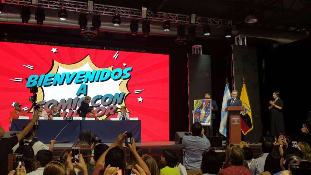 Una nueva heroína se presentó en la Comic Con Ecuador