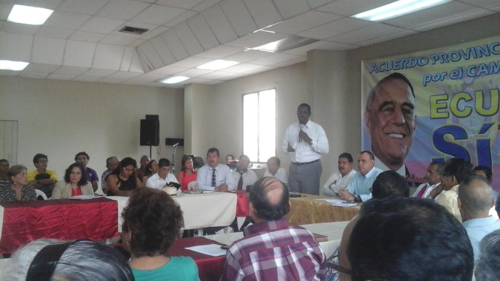 Acuerdo por el Cambio analiza estrategia provincial desde Guayaquil