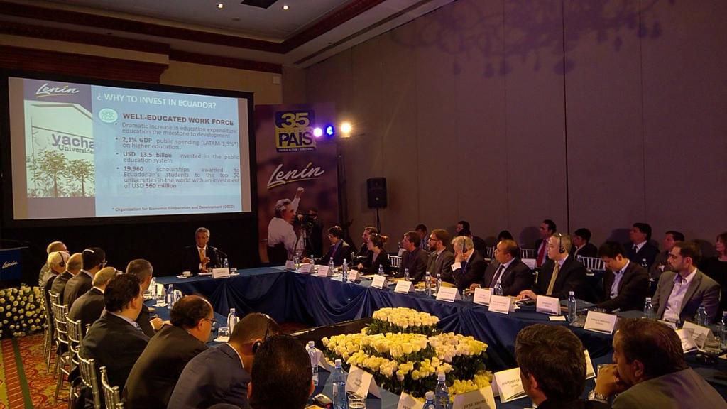 Ecuador necesita una inversión de $38.500 millones, según Moreno