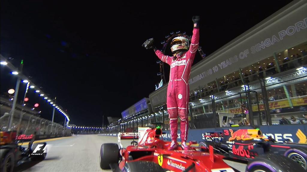 Vettel se queda con la ‘pole’ en el Gran Premio de Singapur