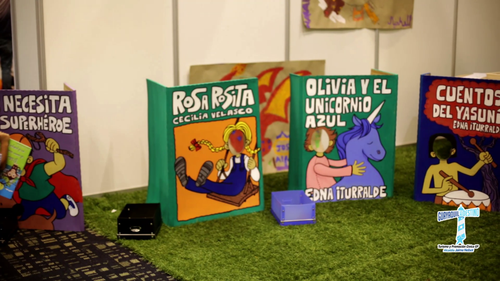 Feria del libro en Guayaquil promueve la lectura en niños y jóvenes