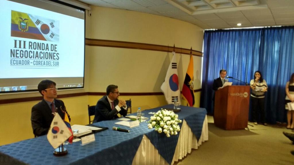 Algunos sectores industriales, preocupados por posible acuerdo Ecuador-Corea del Sur
