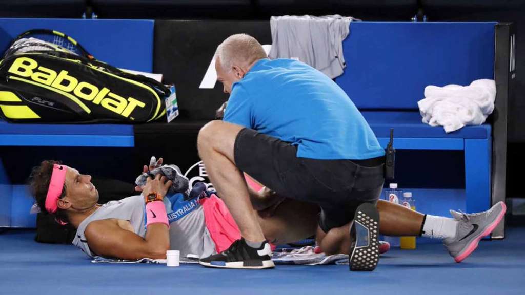Rafael Nadal se retira por lesión del Abierto de Australia
