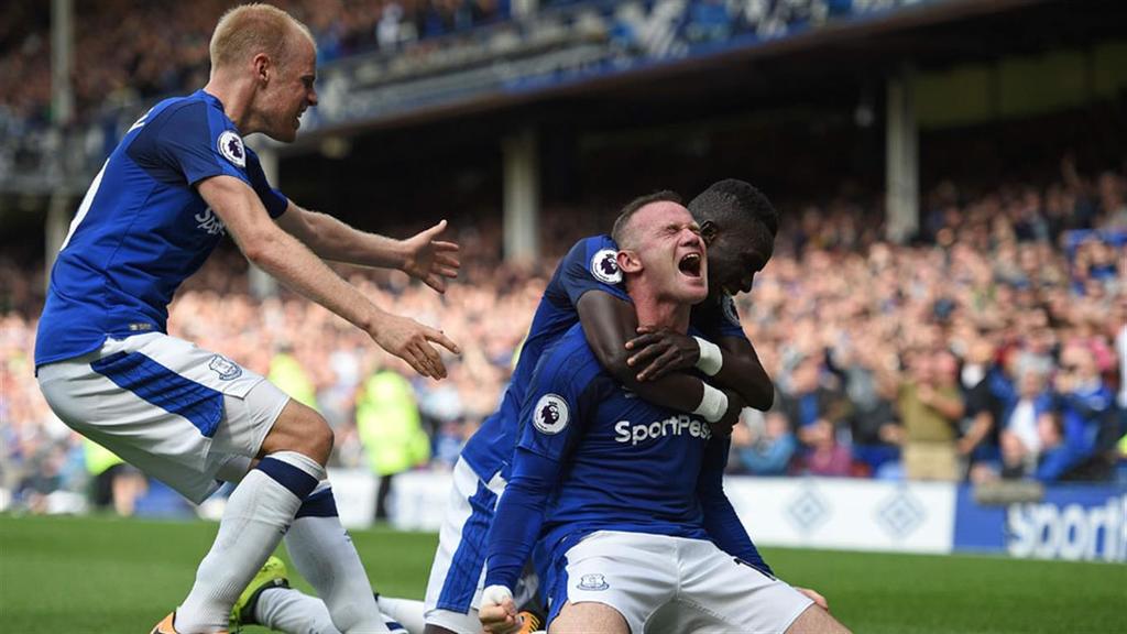 Rooney le da el triunfo al Everton en Goodison Park