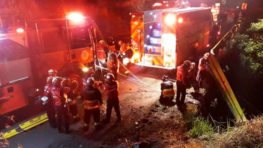 5 fallecidos deja accidente en la vía Nanegalito