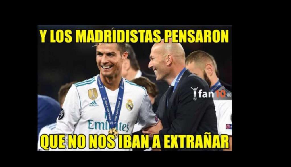 Cristiano es el protagonista de los memes de la Supercopa Europea