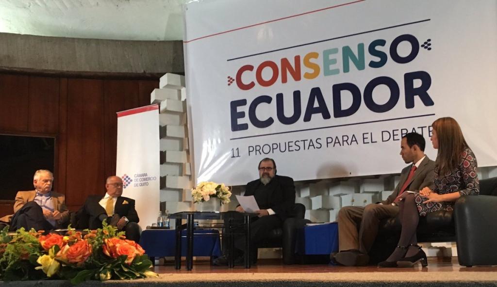 Estabilizar economía, una de las 11 propuestas de proyecto &#039;Consenso Ecuador&#039;