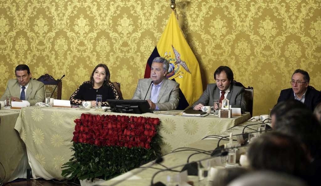 Presidente Moreno habló de envío de terna para vicepresidente sin precisar fecha