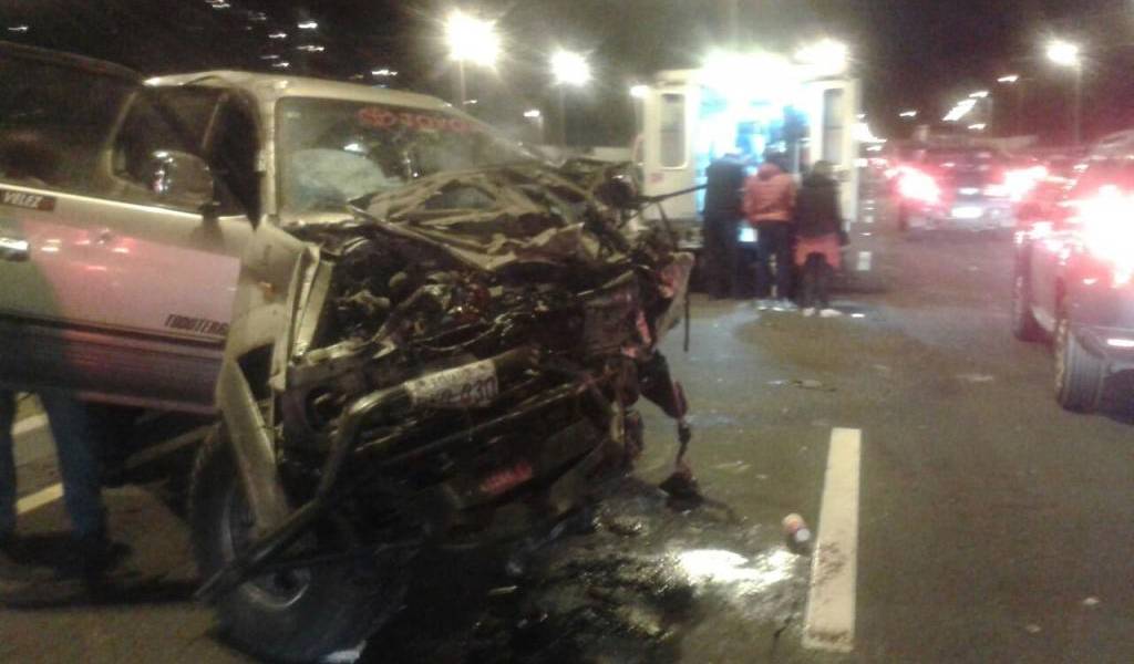 Accidentes de tránsito dejan 2 muertos y 3 heridos en Quito