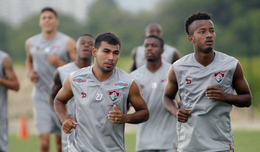 Sornoza vuelve a marcar en entrenamiento de Fluminense