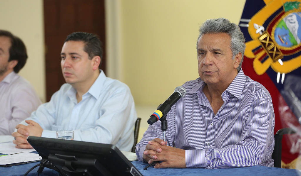 Presidente Moreno se refiere a investigación al exministro González y esposa