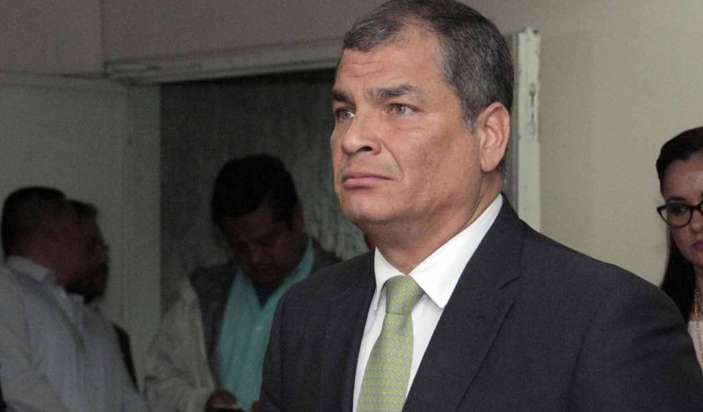 Expresidente Correa recibe notificación de la Fiscalía por preventa petrolera a Petrochina