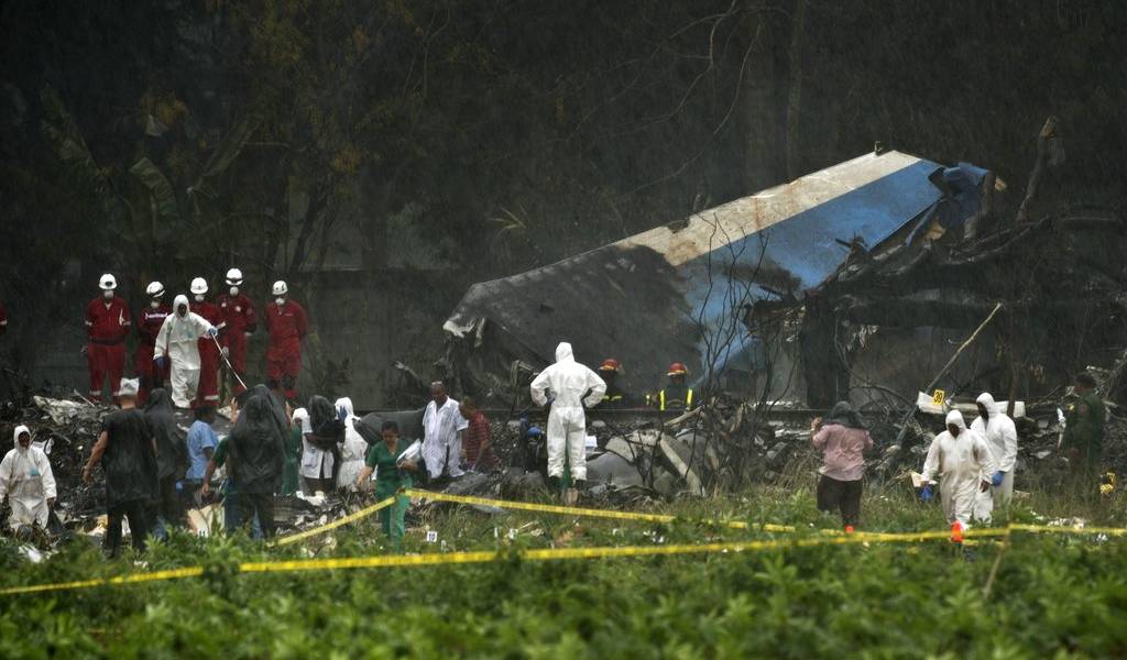 Cuba identificó 50 cadáveres del accidente aéreo