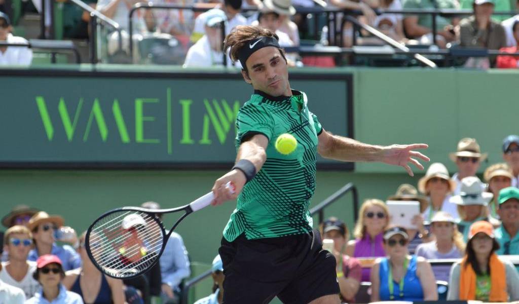 Federer vence a Del Potro y avanza en el Miami Open