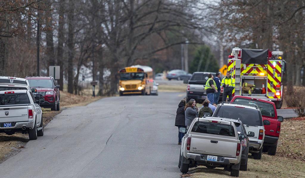Dos muertos en tiroteo en escuela de Kentucky, Estados Unidos