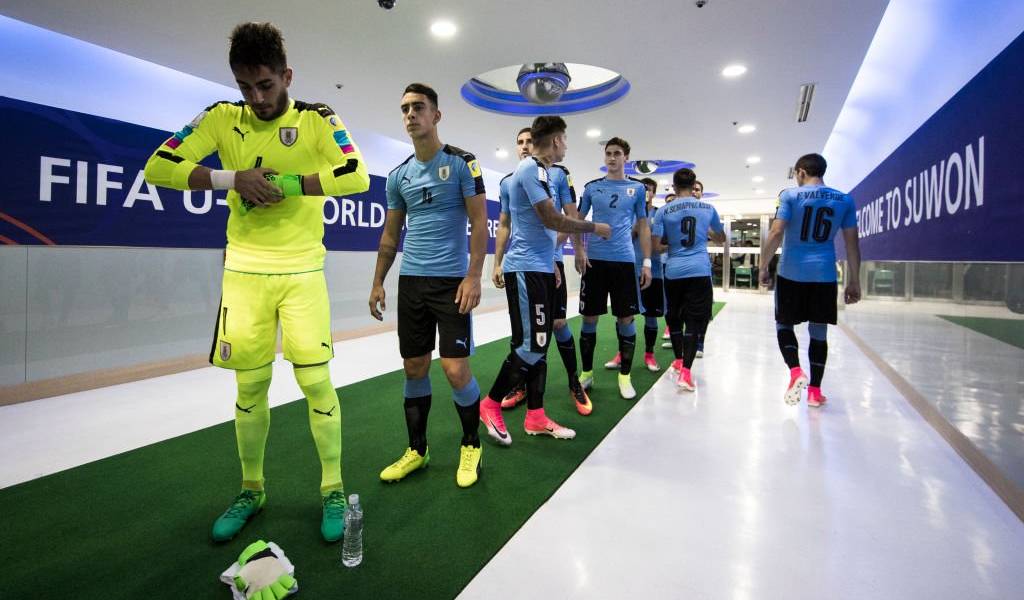 Uruguay sub 20 se mete en octavos como primera en su grupo