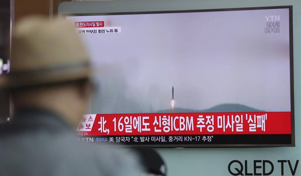 Corea del Norte hace una prueba de misil tras faltar a reunión de la ONU
