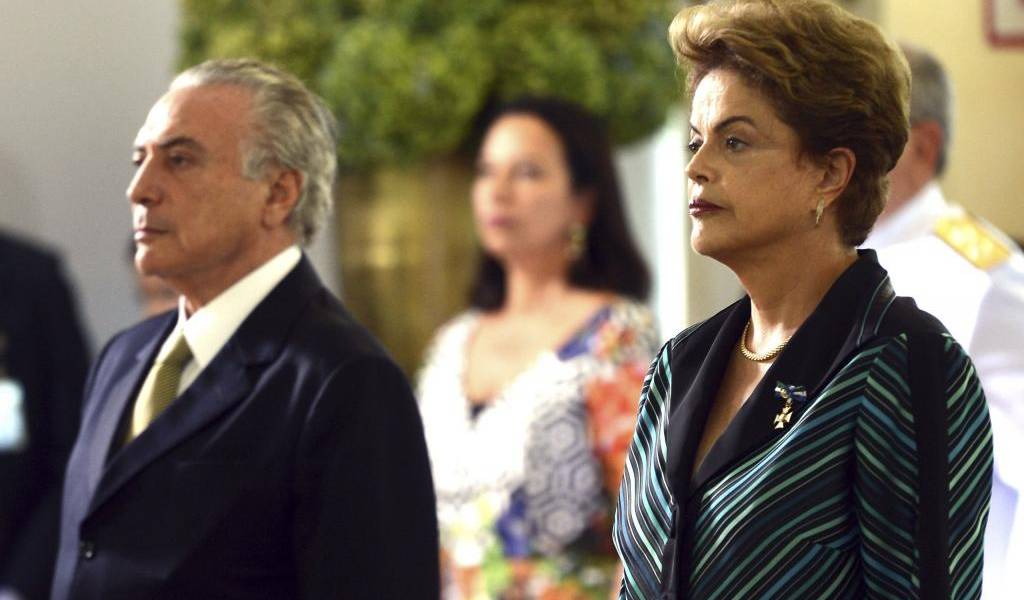 Rousseff acusa a Temer de &quot;hablar grueso con Bolivia y fino con EE.UU.&quot;