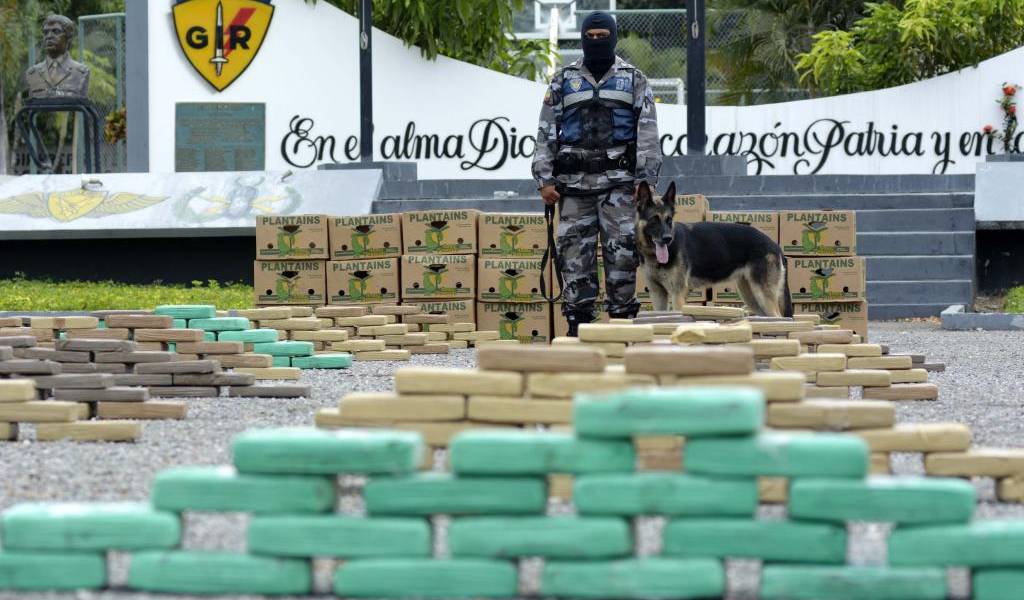 Casi 30 toneladas de droga se decomisó en seis meses en Ecuador