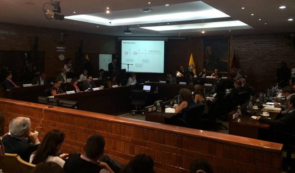 Odebrecht: Municipio de Quito sesionó para conocer futuro de construcción del Metro