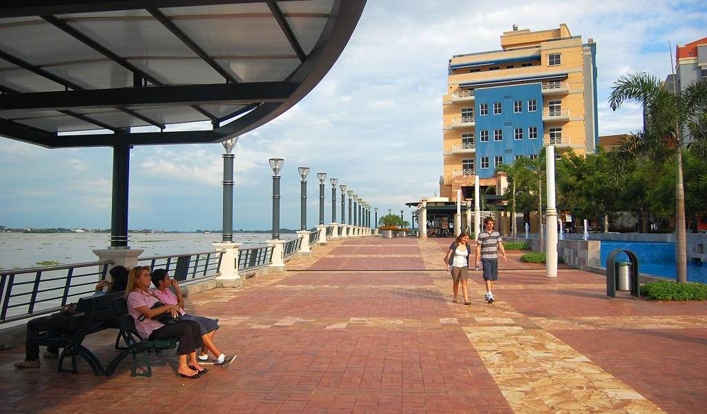 El puerto Santa Ana, atractivo representativo de Guayaquil