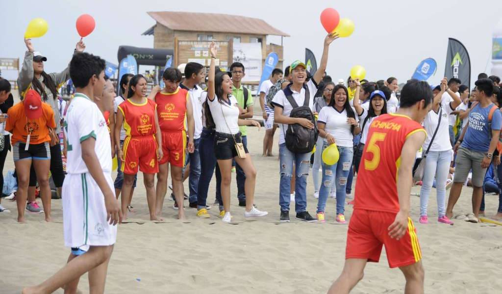 Provincias que participan en los Juegos de Playa se sienten como en casa