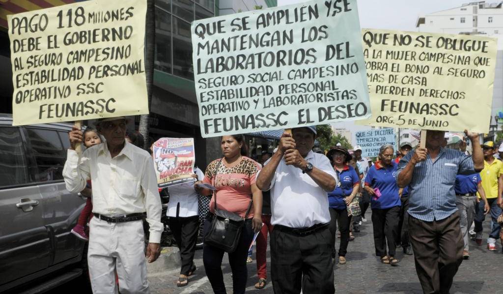 La marcha opositora en Quito se alista sin permiso municipal