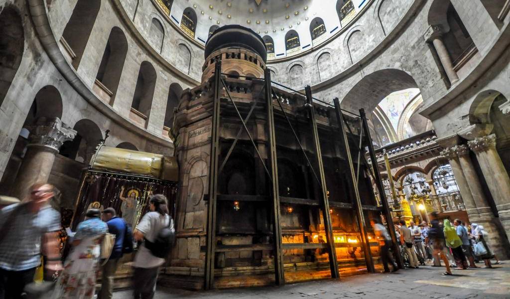 La tumba de Jesucristo, al descubierto por primera vez en siglos