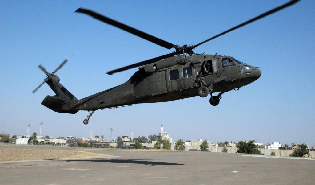 Once militares desaparecidos tras accidente de helicóptero en EE.UU.